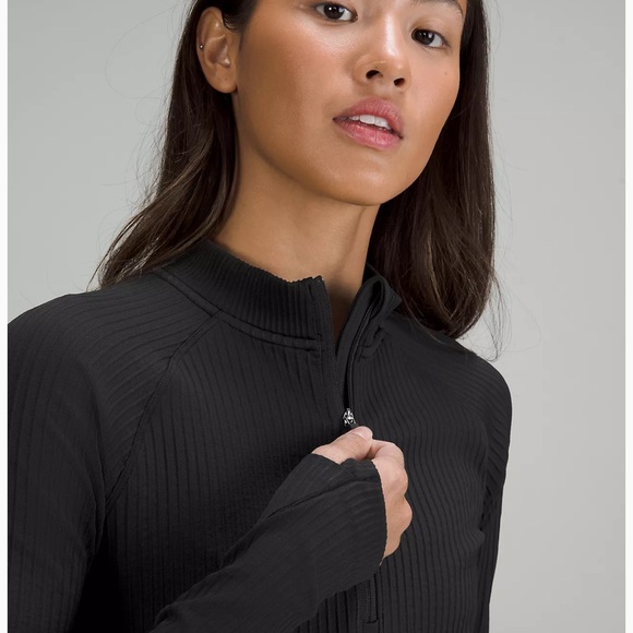 Lululemon Rest Less Cropped Half Zip - Picture 13 of 15
